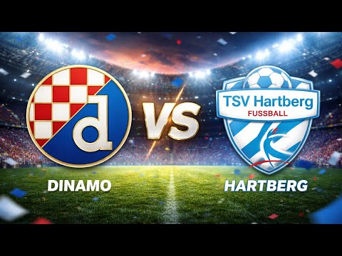 🔴 LIVE| Dinamo Zagreb vs Hartberg | Friendly match ⚽👌