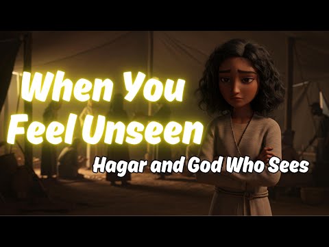 🌵 When You Feel Unseen – Hagar and the God Who Sees | Genesis 16 Animated Bible Story