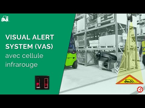 Visual Alert System, un système d'alerte visuelle qui sécurise les zones dangereuses dans les entrepôts