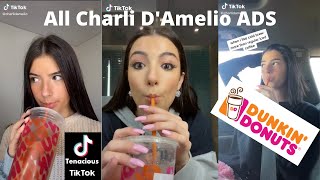 All Charli Damelio Dunkin Donuts Ads