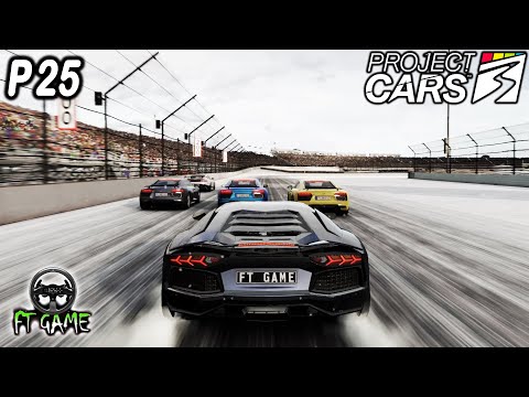 Project CARS 3 Snow Race! with Lamborghini Aventador /CAREER P25 | Thrustmaster, Th8a