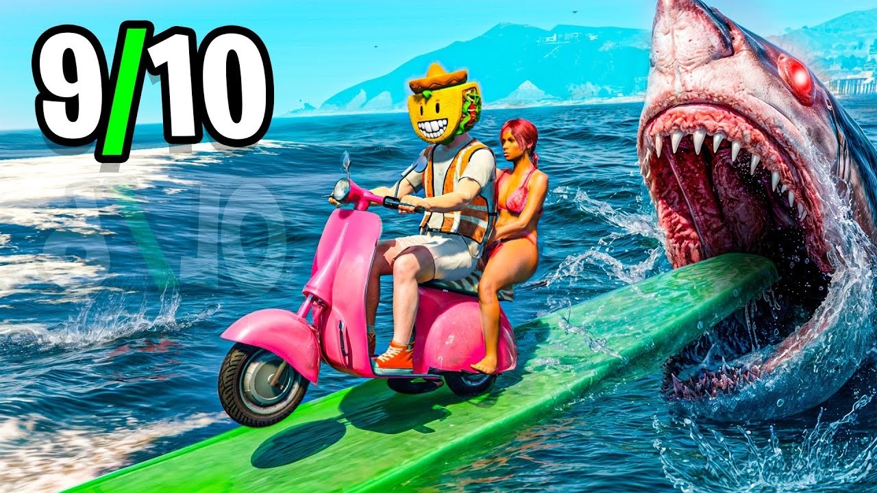 10 RETOS IMPOSIBLES EN GTA 5 ONLINE