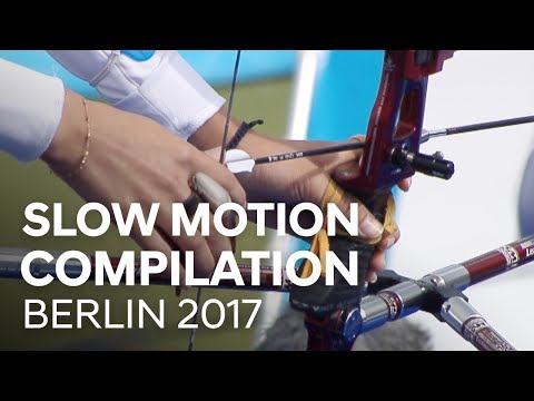 Archery slow motion compilation | Berlin 2017