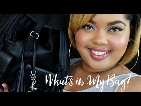 What's In My Bag | YSL Festival Backpack Review | KelseeBrianaJai Video