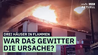 Großeinsatz in Ostthüringen: Wohnhäuser und Scheunen in Brand | MDR AK
