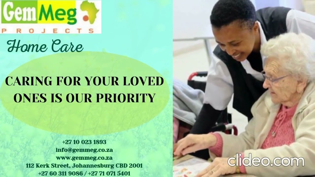 Maatskappy video GEM-MEG HOMECARE