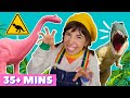 Dinosaur Adventure for Kids! | Surprise Fossil Dig | Learn Dinos, Read, Sing & Draw with Bri Reads