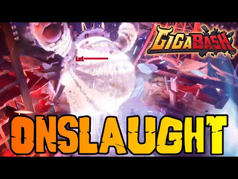 ONSLAUGHT of the MONSTERS ! | GigaBash Onslaught Gameplay