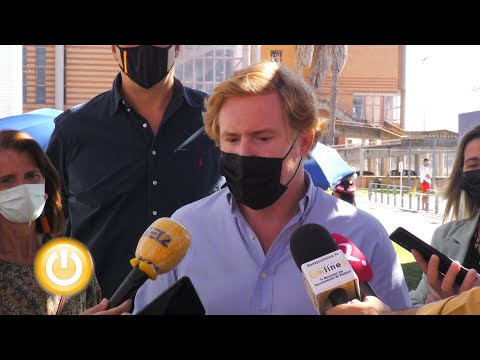 Rueda de prensa alcalde - Inauguración bibliopiscina