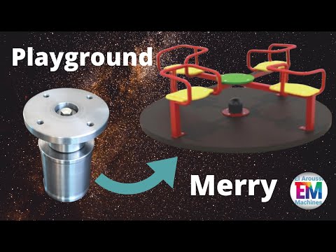How to make a Merry Go Round -playground project