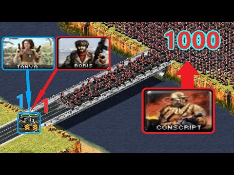 Can Tanya and Boris Defend the Bridge - Pathfinding Updated - Red Alert 2