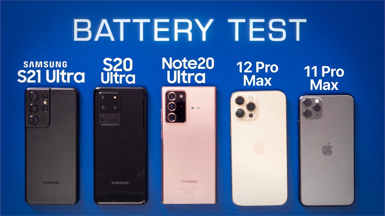Galaxy S21 Ultra Battery Test -- The Longest Lasting Samsung Flagship Ever?