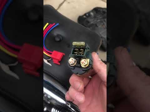 Biggest bike killer faulty solenoid switch!  (How to replace)