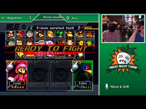 FNT #91 - TS | MegaXmas (Falco) Vs Kurv (Luigi) - Winners Quarters