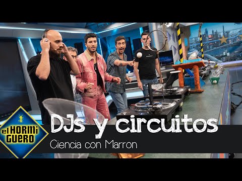 El reto casi imposible de Marron: con cuatro platos de dj y un circuito infernal - El Hormiguero