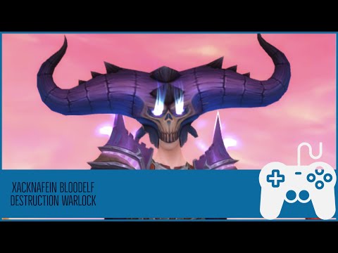 Ny'alotha Shad'har the Insatiable Mythic Kill - Bloodelf Destruction Warlock - World of Warcraft