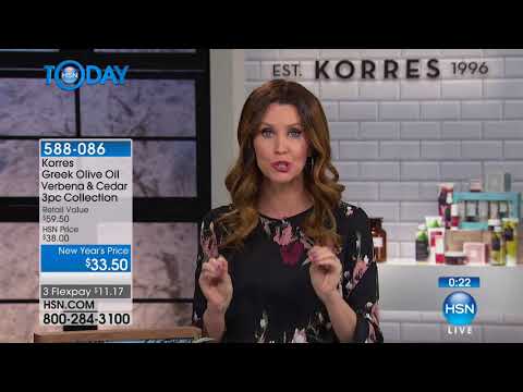 HSN | HSN Today: KORRES Beauty 01.05.2018 - 07 AM