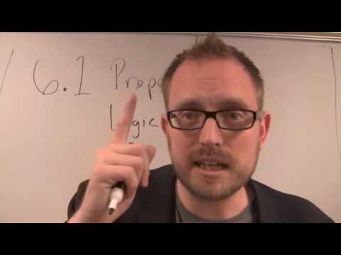 Introduction to Propositional Logic Part 1 (good quality)