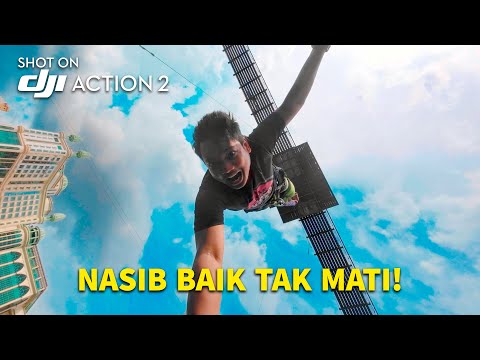 Aku nekad terjun jambatan guna DJI Action 2!