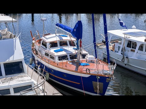 FOR SALE! Cheoy Lee 43 Motorsailor "Saratago"