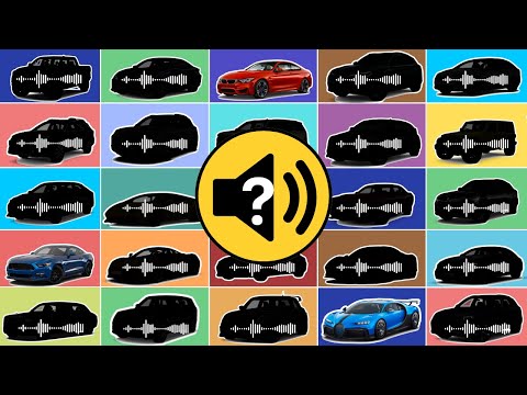 Guess The Car By The SOUND  🏁 🏎️ 💨 (CAR QUIZ CHALLENGE)