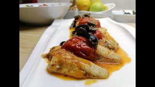 GALLINELLA DI MARE CAPPERI E OLIVE