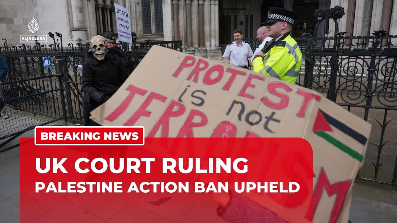 UK court upholds government appeal to keep Palestine Action on ‘terrorism’ list