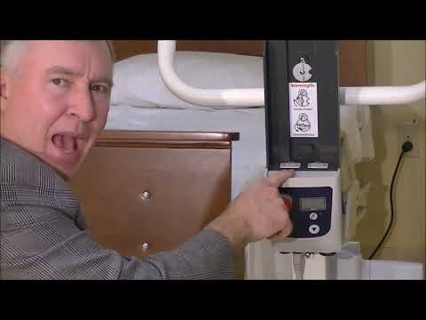 Bestcare BestLift PL400E Electric Patient Lift Performance Control System Installation