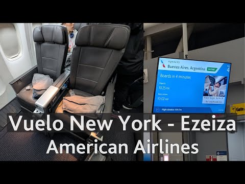 ✈️ Vuelo desde New York a Ezeiza con American Airlines en clase económica