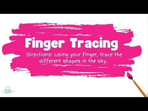 Finger Tracing: Golden Hour By Jvke || Calming Activity