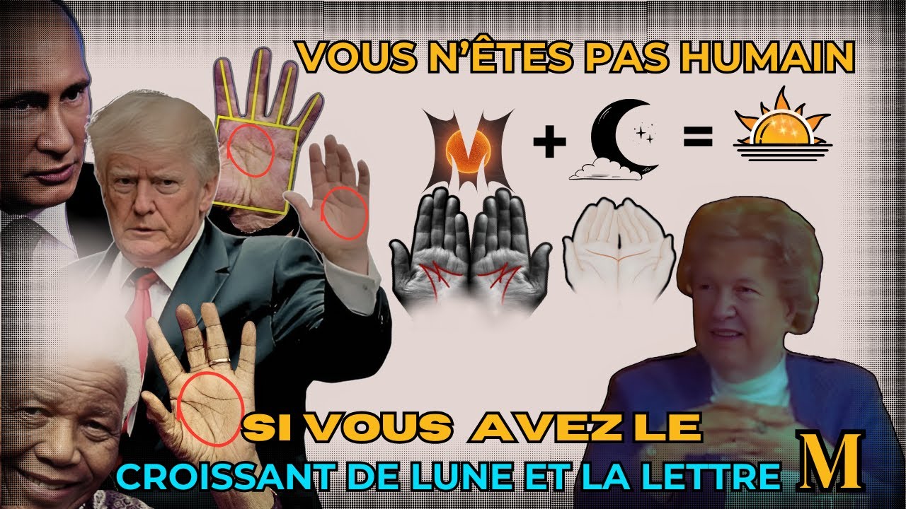 Le Mystère Caché du Croissant de Lune et de la Lettre M – Un Signe Divin Révélé