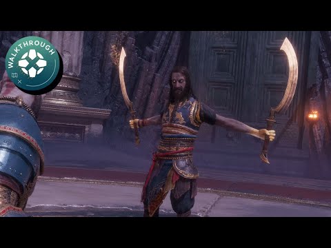 God of War Ragnarok: Valhalla Bosses - Tyr Boss Fight 3: Dual Blades (Show Me Mastery Difficulty)