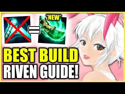 *NEW* BEST RIVEN BUILD GUIDE! | SEASON 9 - League of Legends