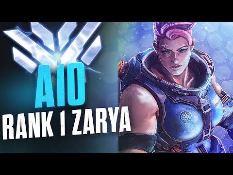 INSANE RANK 1 ZARYA "A10" - ZARYA GOD - Overwatch Montage