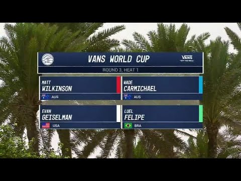 2017 Vans World Cup: Round Three, Heat 1
