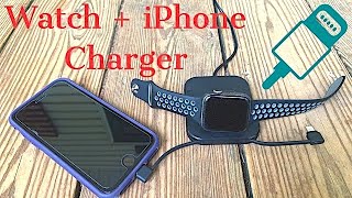 Super Low Cost Wireless Apple Watch Charger & Stand!