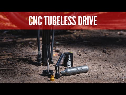 CNC Tubeless Drive | Mountain Bike Hand Pump & Tubeless Tire Plug Kit