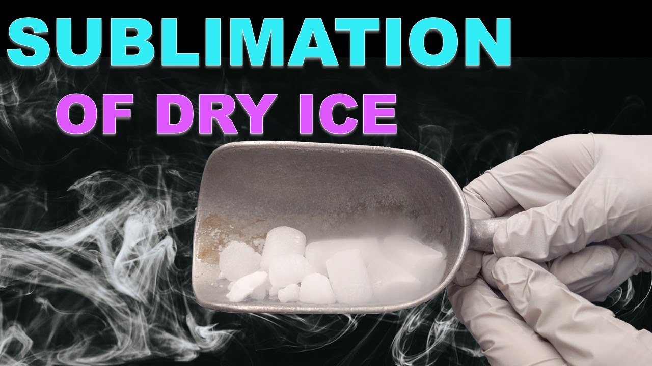 Sublimation of Dry Ice | Chemistry Lab Fun
