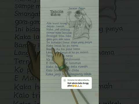 TABOLA BALE ||SILET OPEN UP Feat Jacson Zeran, Juan Reza dan Diva Aurel (Lirik)