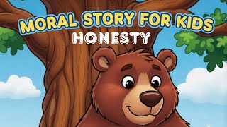 The Honest Bear and the Squirrel | English Moral Story for Kids | Bedtime Stories #stories