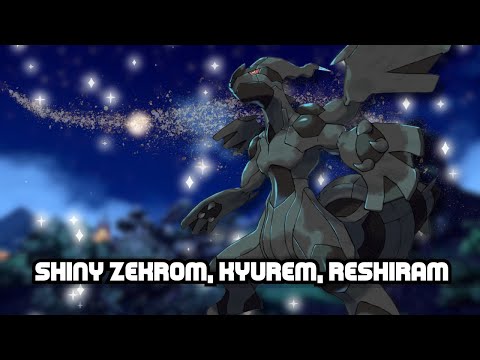 How to Get SHINY Zekrom, Reshiram, and Kyurem in Two Mintues in Pokemon Scarlet Violet!