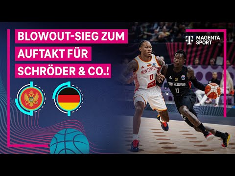 Montenegro – Deutschland, Highlights mit Live-Kommentar | FIBA EuroBasket 2025 | MAGENTA SPORT