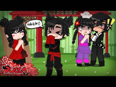 Garu at Pucca's Funeral || Pucca x Garu || Gacha Club