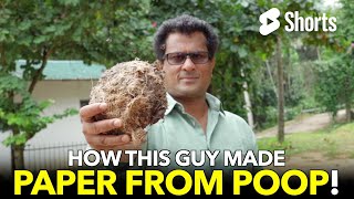 How This Guy Made Paper From Poop! #236