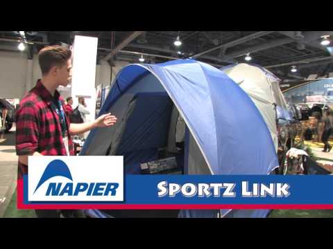 Napier Sportz Link for Truck Tent—can withstand 40 Kilometers per Hour winds!