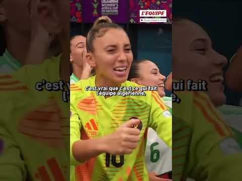 ⚽️ C'est parti pour la CAN féminine ! La gardienne algérienne, Chloé N'Gazi se livre #can #foot