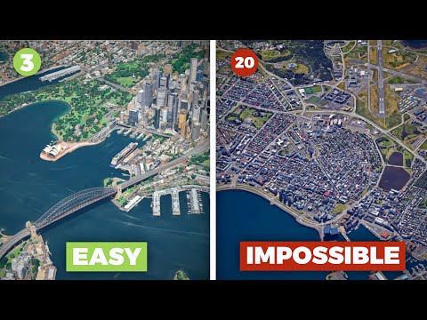 Can You Guess These 20 Cities From Above? | Geography Quiz 🌍