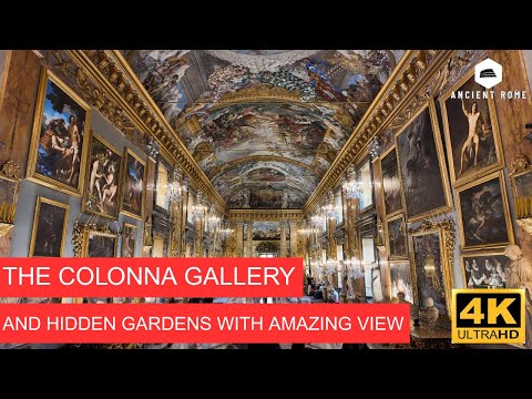 Galleria Colonna & Hidden Gardens 🌿🎨 | The Cannonball of 1849 (Rome’s Secret Palace)