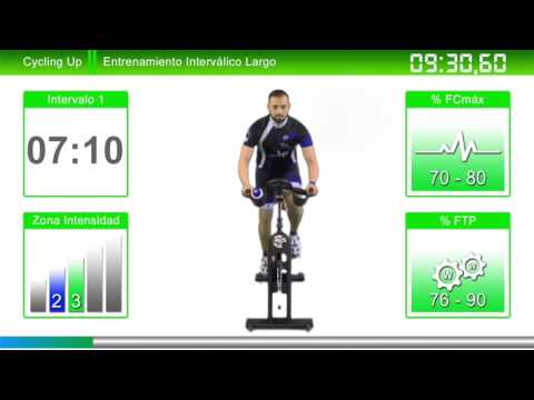 Clase Virtual Nº13 Cycling Up - Interválico Largo Ciclo Indoor by David Aguado