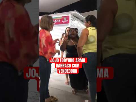 BARRACO! Jojo Todynho briga com vendedora
